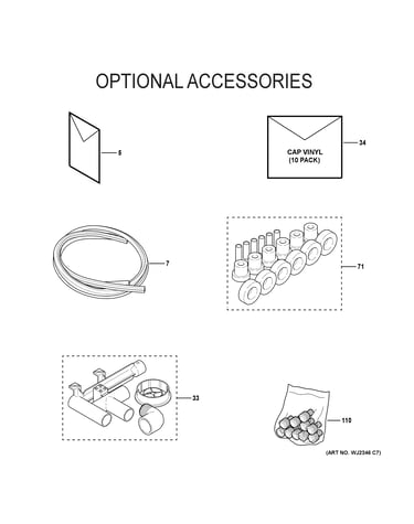 Optional accessories
