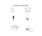 GE NF96D070V4B02 optional accessories diagram