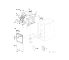 GE NF96U090V3C02 cabinet (1) diagram