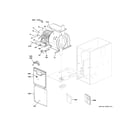 GE NF80U090V4B56 cabinet (1) diagram