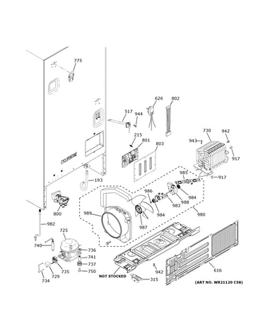 Machine compartment