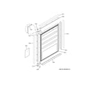 GE ZIBI240HCII door diagram