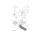 GE ZIBI240HCII machine compartment diagram