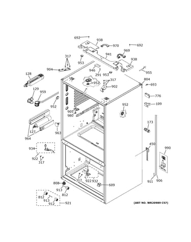 Case parts
