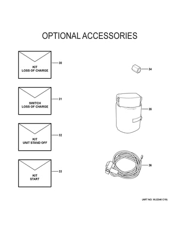 Optional accessories