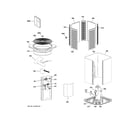 GE NS18A48TA400 room air conditioner diagram