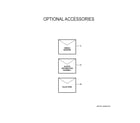 GE NS17H18SA400 optional accessories diagram