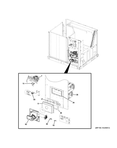 Gas valve & burner assembly