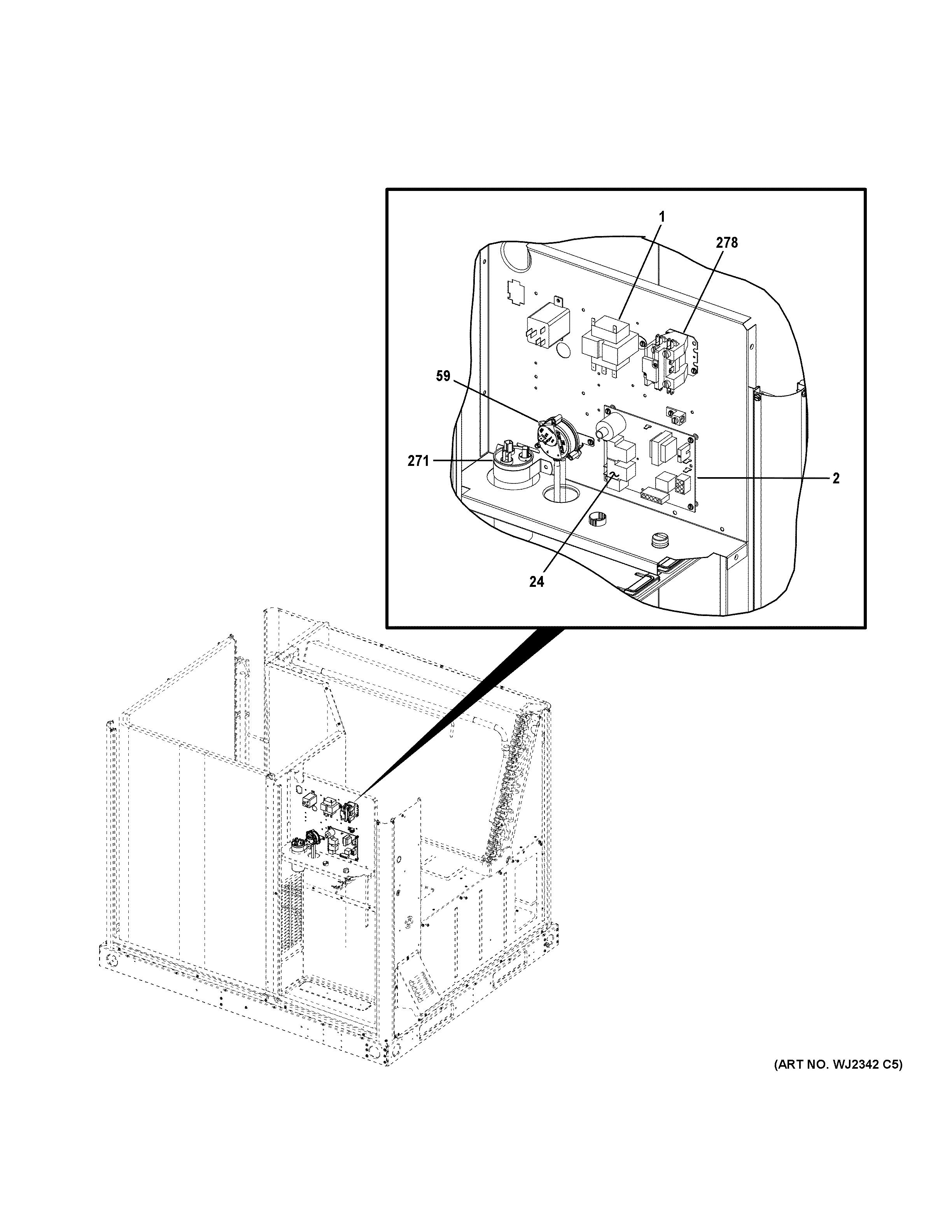 Control parts