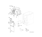 GE NF96D045S3B56 cabinet (1) diagram