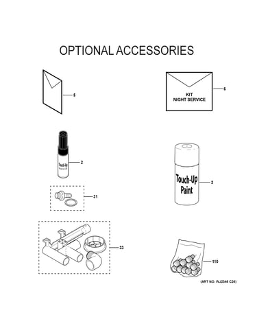 Optional accessories