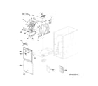 GE NF96U090S4C56 cabinet (1) diagram