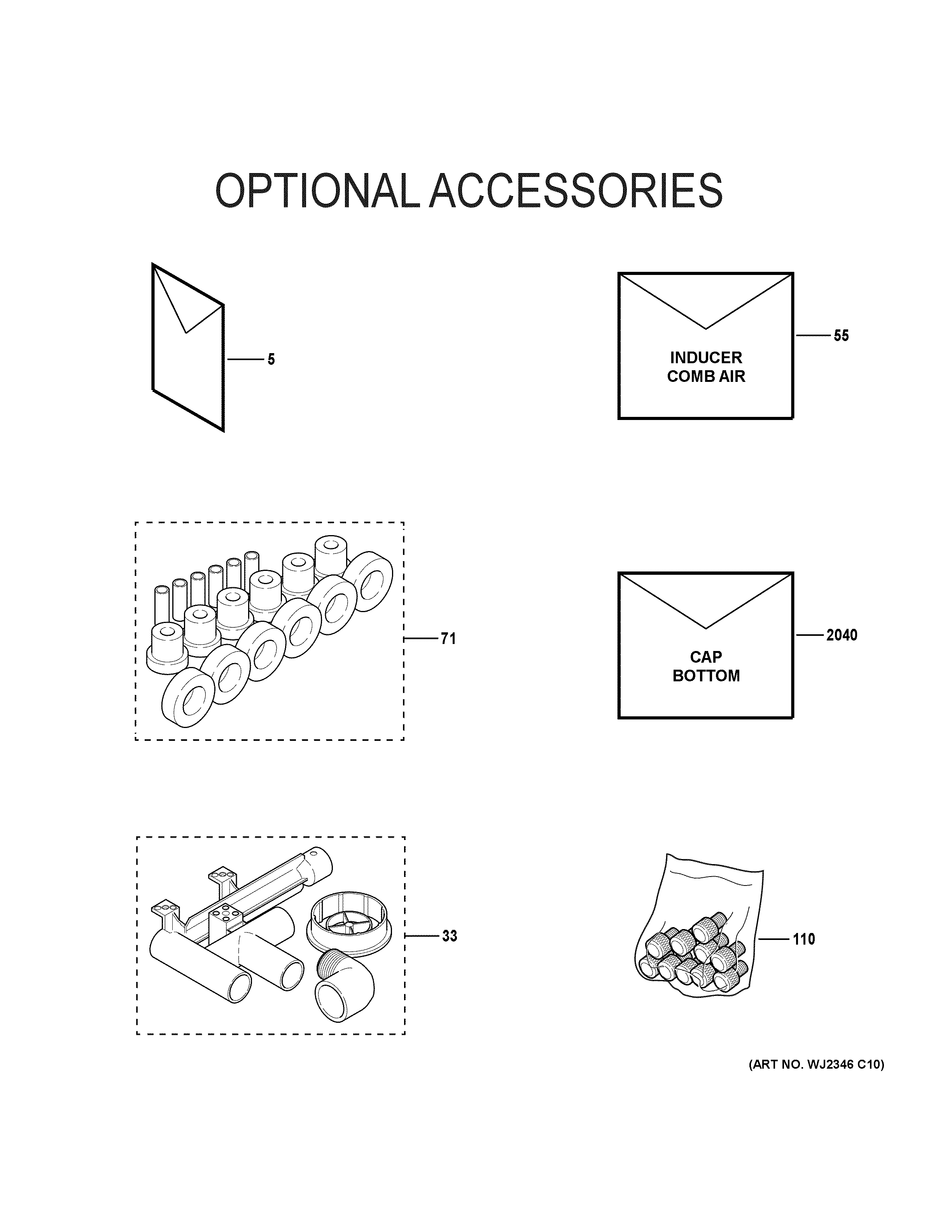 Optional accessories