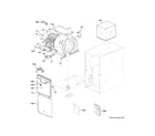 GE NF97X080V4C00 cabinet (1) diagram