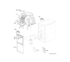 GE NF80D090S4B53 cabinet (1) diagram