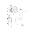 GE NF80D110S5C53 cabinet (1) diagram