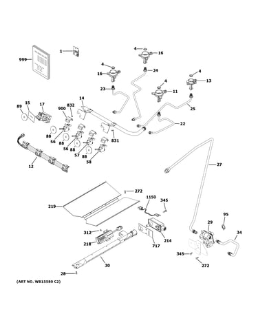 Gas & burner parts