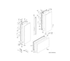 GE ZIPS360NNDSS doors diagram