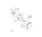 GE ZIBS240HASS freezer controls & components diagram