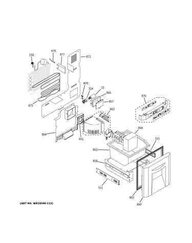 Freezer controls & components