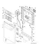 Escutcheon & door assembly