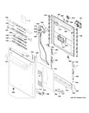 Escutcheon & door assembly