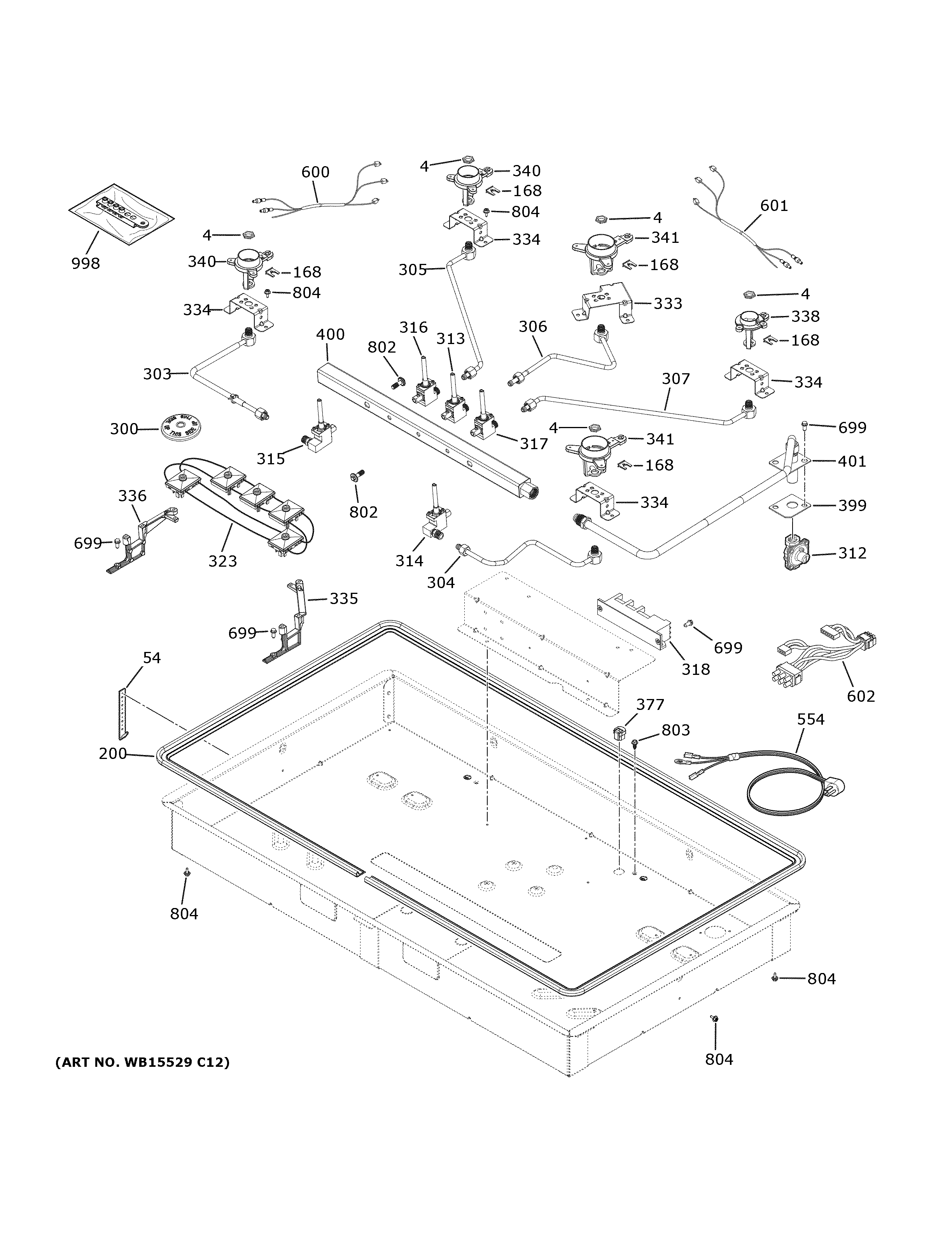 Gas & burner parts