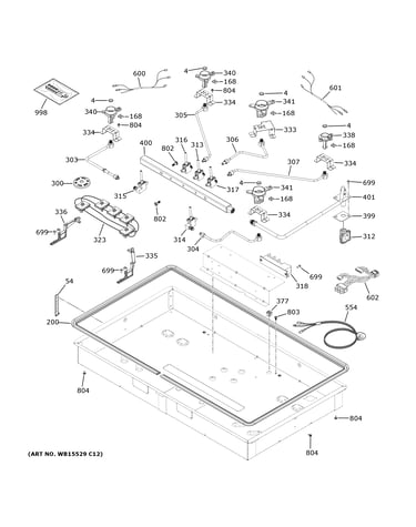 Gas & burner parts