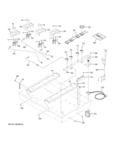 Gas & burner parts