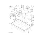 GE PGP9030SL2SS gas & burner parts diagram