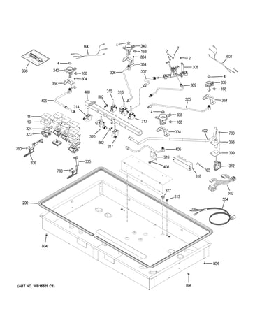 Gas & burner parts