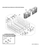 Lower rack assembly