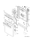 Escutcheon & door assembly