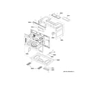 Hotpoint RVM5160DH8BB oven cavity parts diagram