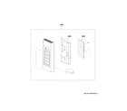 Hotpoint RVM5160DH8WW control parts diagram