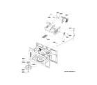 Hotpoint RVM5160DH8WW interior parts (2) diagram