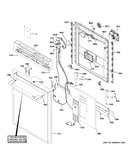 Escutcheon & door assembly