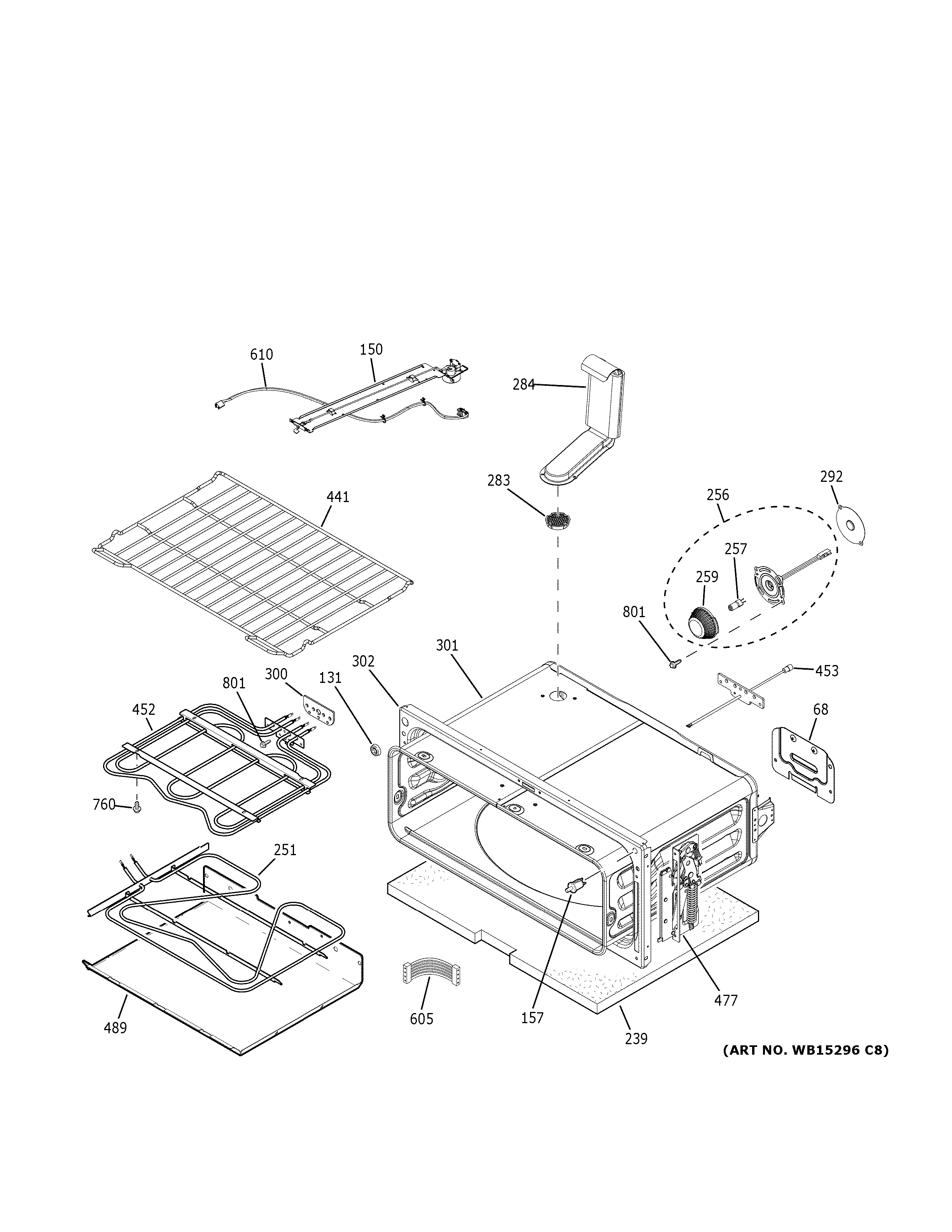 Upper oven