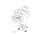 GE JVM3162RJ5SS oven cavity parts diagram