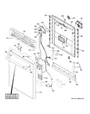 Escutcheon & door assembly