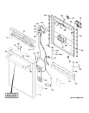 Escutcheon & door assembly