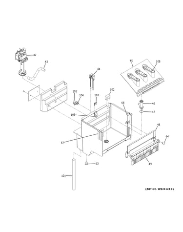 Reservoir & spray pump