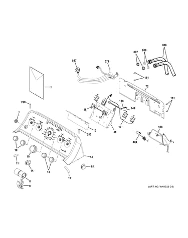 Controls & backsplash