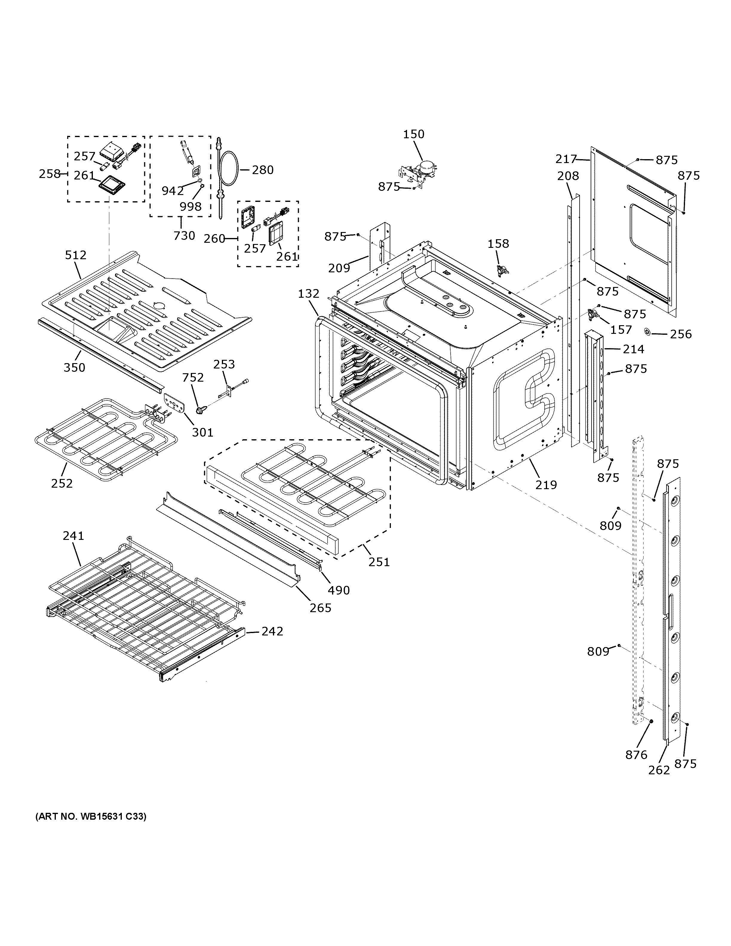 Upper oven
