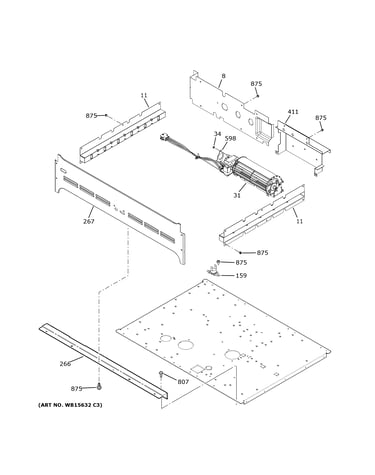 Center spacer
