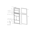 Hotpoint HPS10LGVBRBB doors diagram