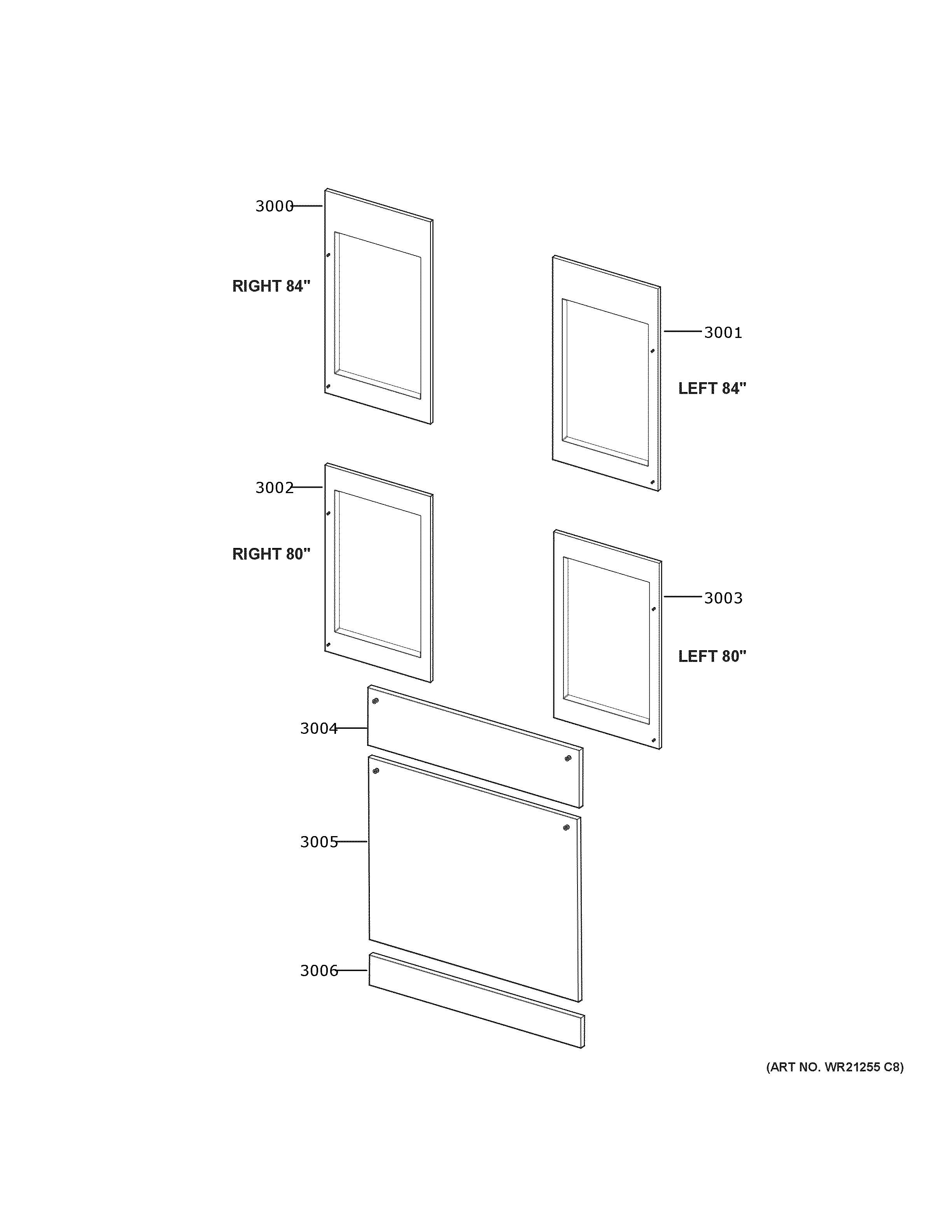Door panel kit