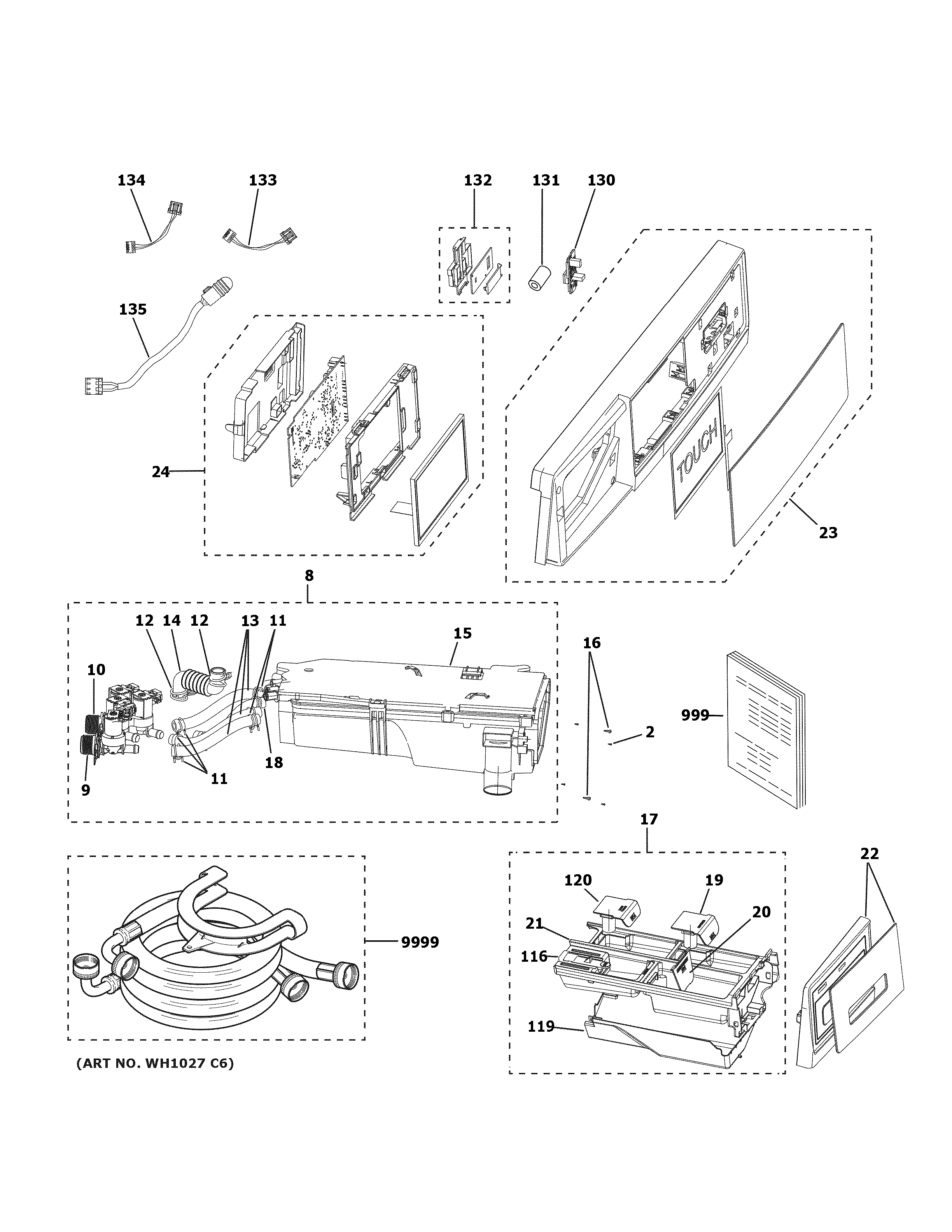 Controls & dispenser