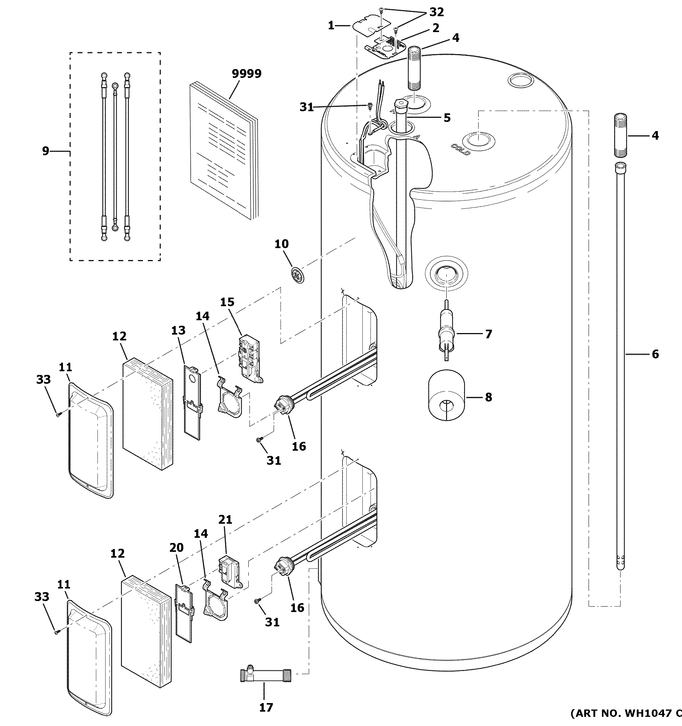 Water heater assembly