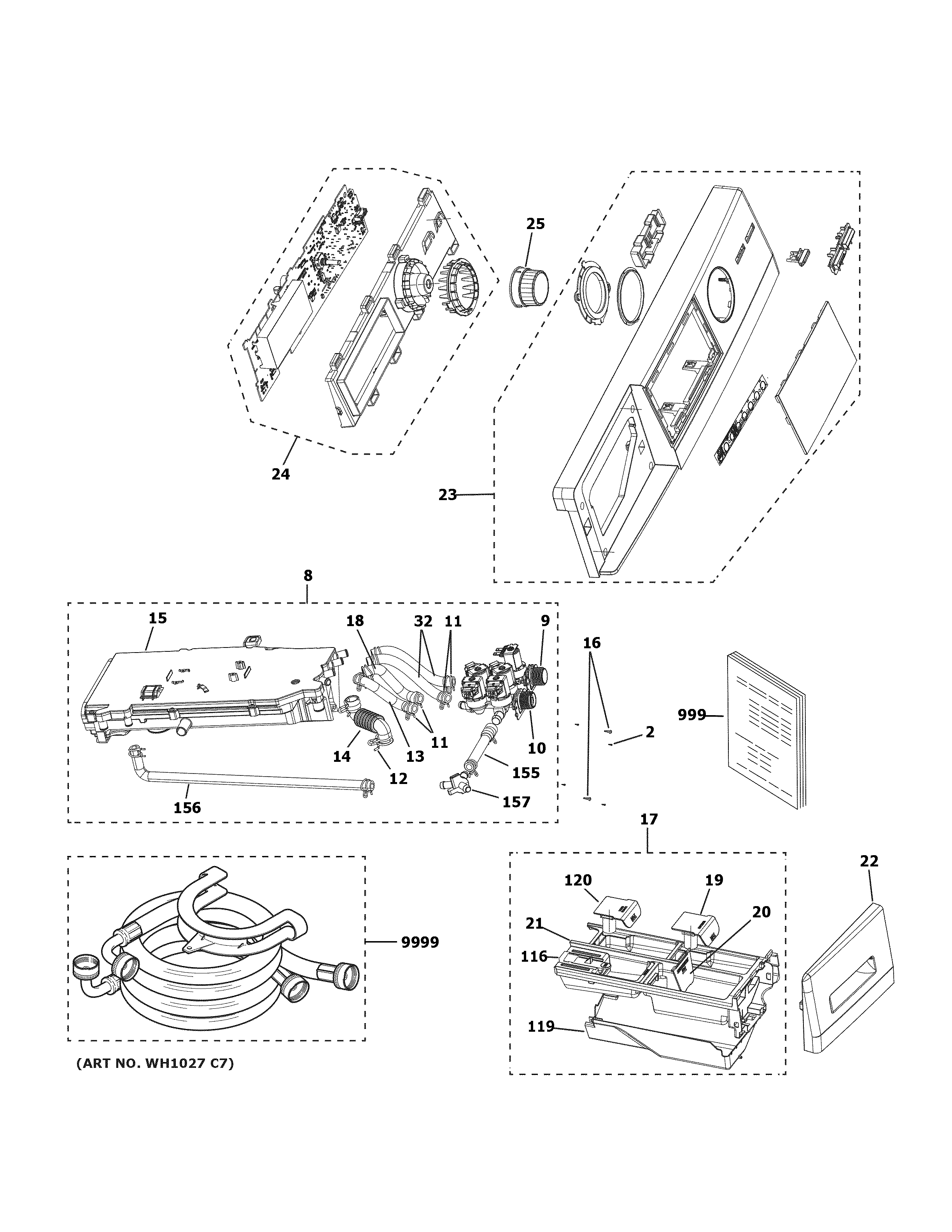 Controls & dispenser